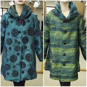 UBU Reversible Flocked Rain Jacket